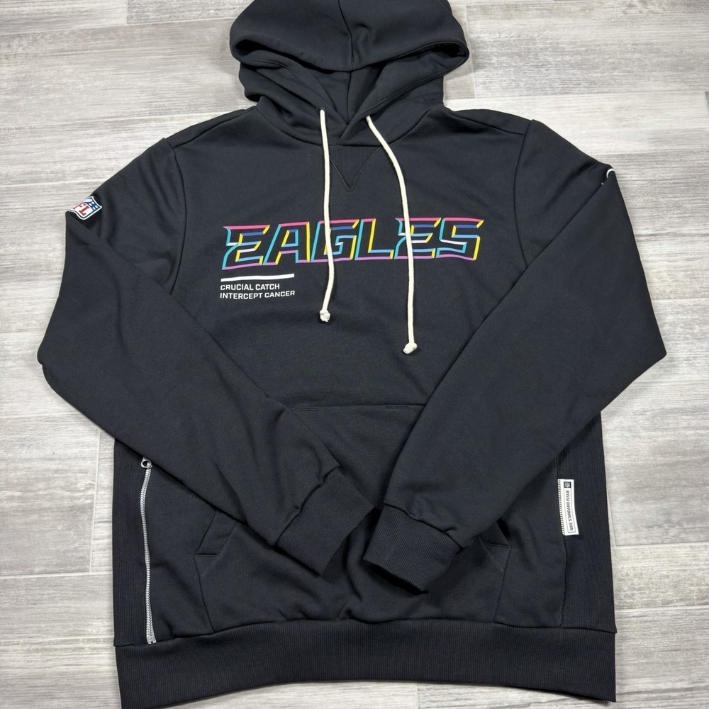 Philadelphia Eagles‎ 2025 Crucial Catch Men's Mdn Sideline Standard Issue Hoodie